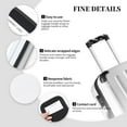 thumbnail image 4 of Luggage Handle Wraps for Suitcase - Suitcase Tags Identifiers for Suitcases, Cute Cartoon Husky Funny Fun Luggage Handle Covers, Travel Luggage Accessories Essentials for Flying, 4 of 6