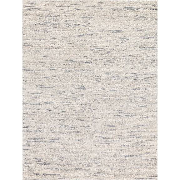 Exquisite Rugs Area Rug Borelli 2X3 Handmade Handloomed New Zealand Wool Gray/Ivory
