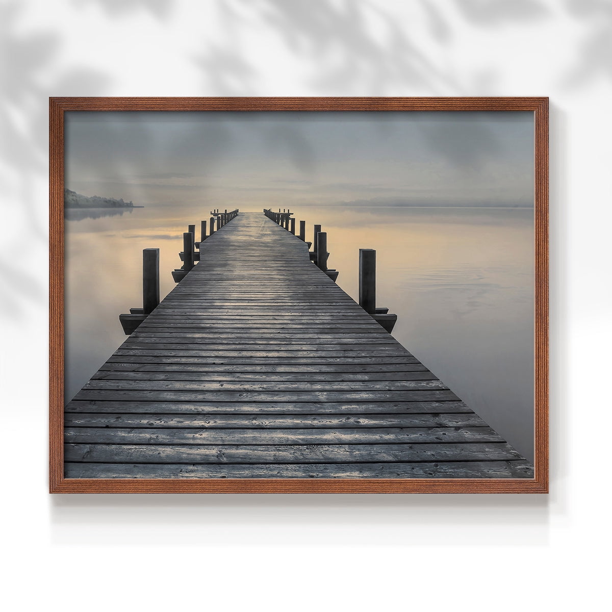 Sun Down by Mike Calascibetta - Restickable Framed Giclée Print