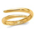 thumbnail image 1 of 14K Yellow Gold Polished Bypass Ring Band (size 7), 1 of 4