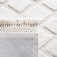 thumbnail image 6 of SAFAVIEH Casablanca Rordan Geometric Shag Area Rug, Ivory, 2' x 3', 6 of 10