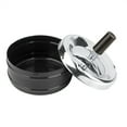 thumbnail image 1 of Wiring Round Ashtray, Metal Ashtray, Smoking Ashtray Innovative Rotating Self-Clearing For Outdoor Indoor, 1 of 8