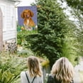 thumbnail image 4 of Easter Bunny with Dog Black And White Miniature Schnauzer House Flag Colorful Eggs Spring Flowers Holiday Outdoor Home Yard Decoration Banner 28 x 40 Inch, 4 of 6