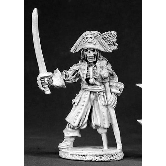 Reaper Miniatures Captain Razig 02437 Dark Heaven Legends Unpainted Metal Figure