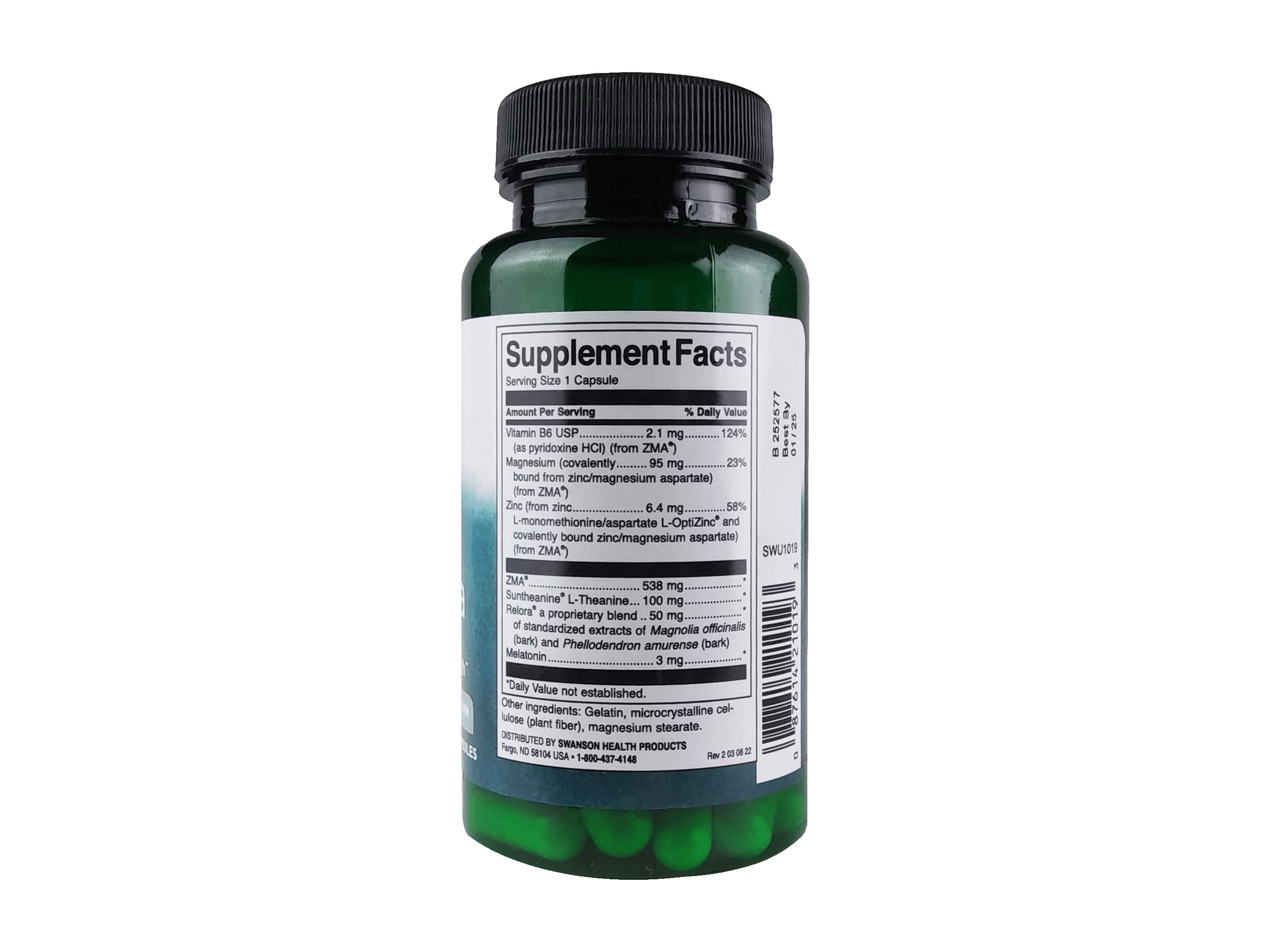 Swanson Sleep Formula 60 Capsules