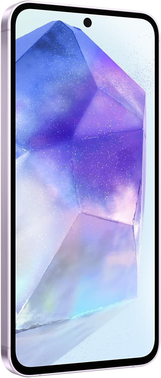 Samsung Galaxy A55 5G A556E Dual SIM 256GB ROM 8GB RAM GSM Unlocked - Awesome Lilac