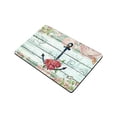 thumbnail image 2 of MKHERT Vintage Floral Wood Nautical Anchor Rose Doormat Rug Home Decor Floor Mat Bath Mat 23.6x15.7 inch, 2 of 3