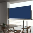 thumbnail image 1 of vidaXL Patio Retractable Side Awning 60x300 cm Blue, 1 of 5