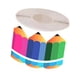 thumbnail image 4 of Rollo de borde para boletín de aula de 59 pies, 2,7 pulgadas de ancho, resistente al agua, para oficina. Estilo B, 4 of 9