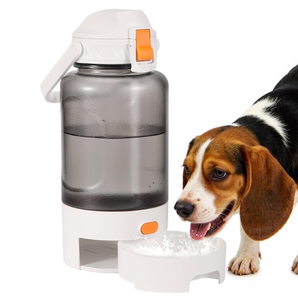 Botella de agua Turchongeco Outdoor Dog 1,5 L a prueba de fugas sin BPA