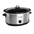 thumbnail image 2 of Crock-Pot® 8-Quart Manual Slow Cooker, Stainless Steel with Little Dipper® Food Warmer, 2 of 5
