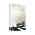 thumbnail image 2 of Jennifer Goldberger 'Ebony Horizon Triptych I' Canvas Art, 2 of 4