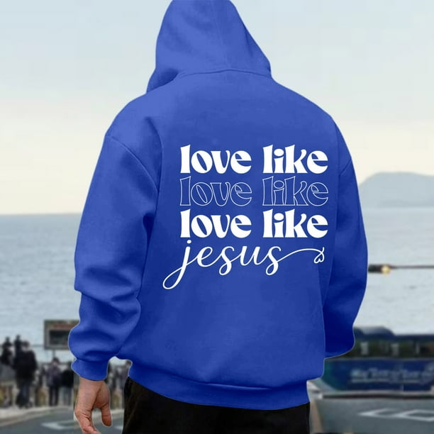 WILLBEST Sudaderas De Hombre Sudaderas con Capucha y Sudaderas para Hombre Sudadera con Capucha Informal Holgada con Estampado De Letras para Uso Diario Otoño Invierno Ropa De Calle Cómoda Grande