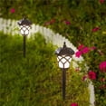 thumbnail image 1 of Luxen Home Set of 2 Traditional Solar Pathway Lights, 1 of 1
