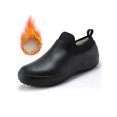 thumbnail image 1 of Ferndule Mens Womens Non-slip Chef Shoes Kitchen Safety Shoes Winter Lined Work Boots Size 5-13, 1 of 8