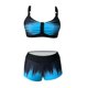 thumbnail image 4 of WILLBEST Bikini de Dos Piezas Con Estampado Tropical Para Mujer, Traje de Baño Dividido, Top Corto Con Pantalones Cortos, Traje de Baño de Dos Piezas, 4 of 4