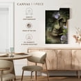 thumbnail image 5 of Elephant Stock Inner Tranquility Wall Art - Vertical Canvas Wall Art - Living Room Wall Decor - Religion And Spirituality Canvas - Gray And Beige Decor By Fusion Idol Arts - 30" x 45", 5 of 8
