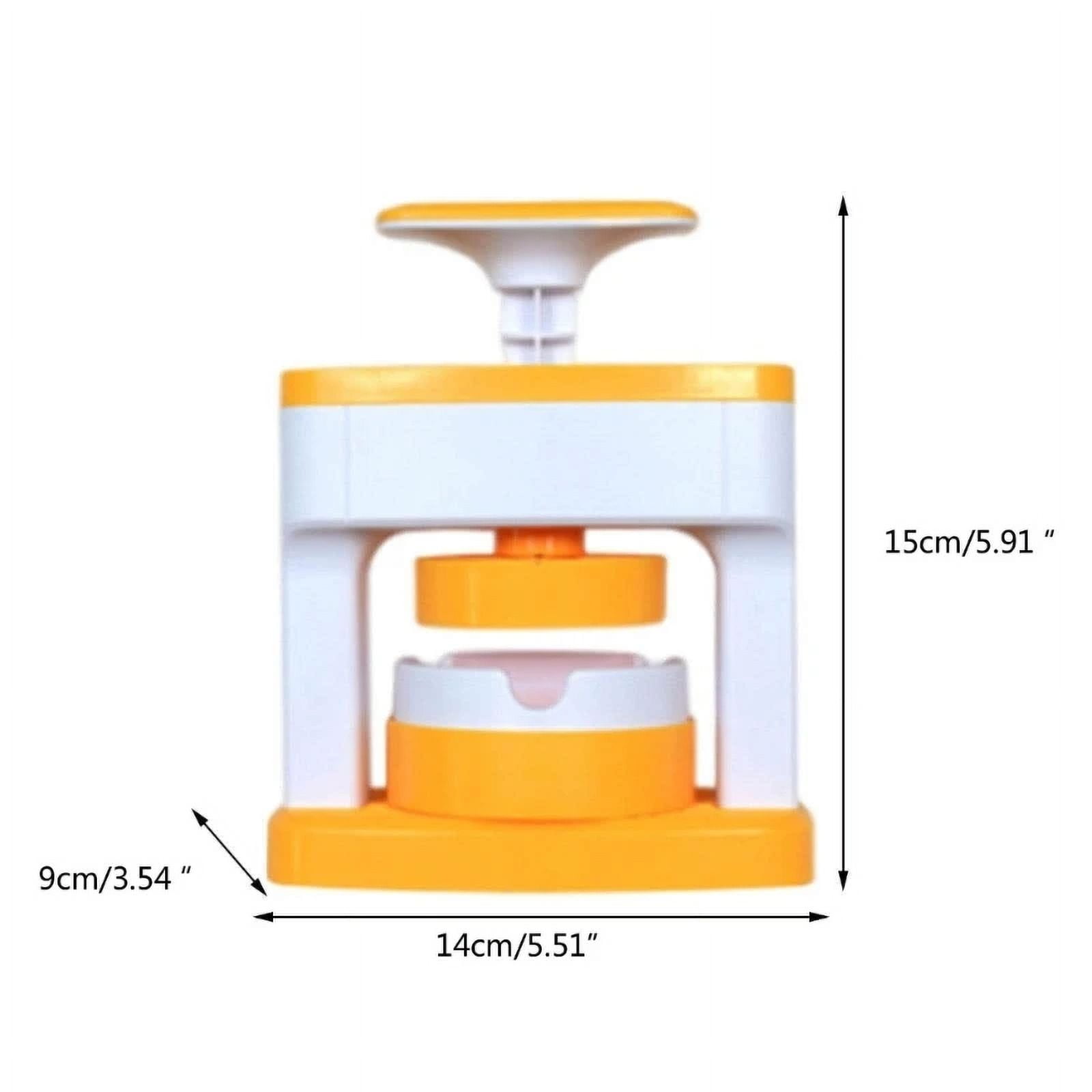 DIY Pin Badge Button Maker Mini Handheld Button Badge Press Machine with 30pcs Cute Stickers Button ,Beginner-Friendly