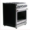 thumbnail image 3 of Magic Chef 30 Inch Freestanding Gas Range in Stainless Steel, 3 of 60