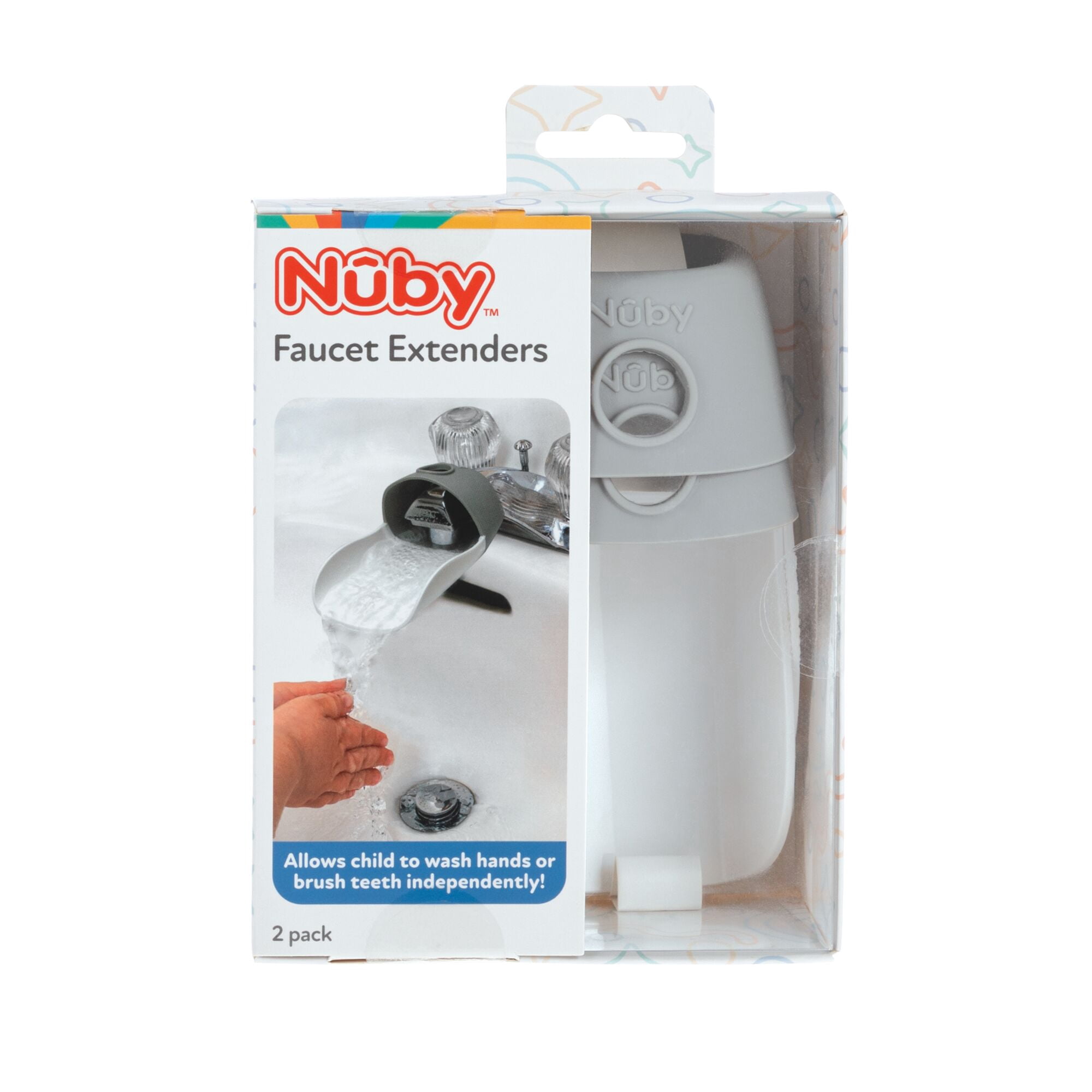 Nuby 2-in-1 Faucet Extender 2pk