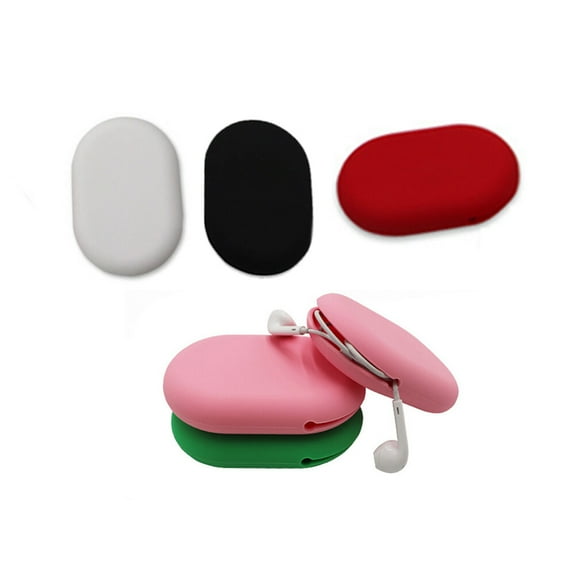 GOOHOCHY Universal Earbuds Case Silicone 1Pack 3.9x2.6x0.8in