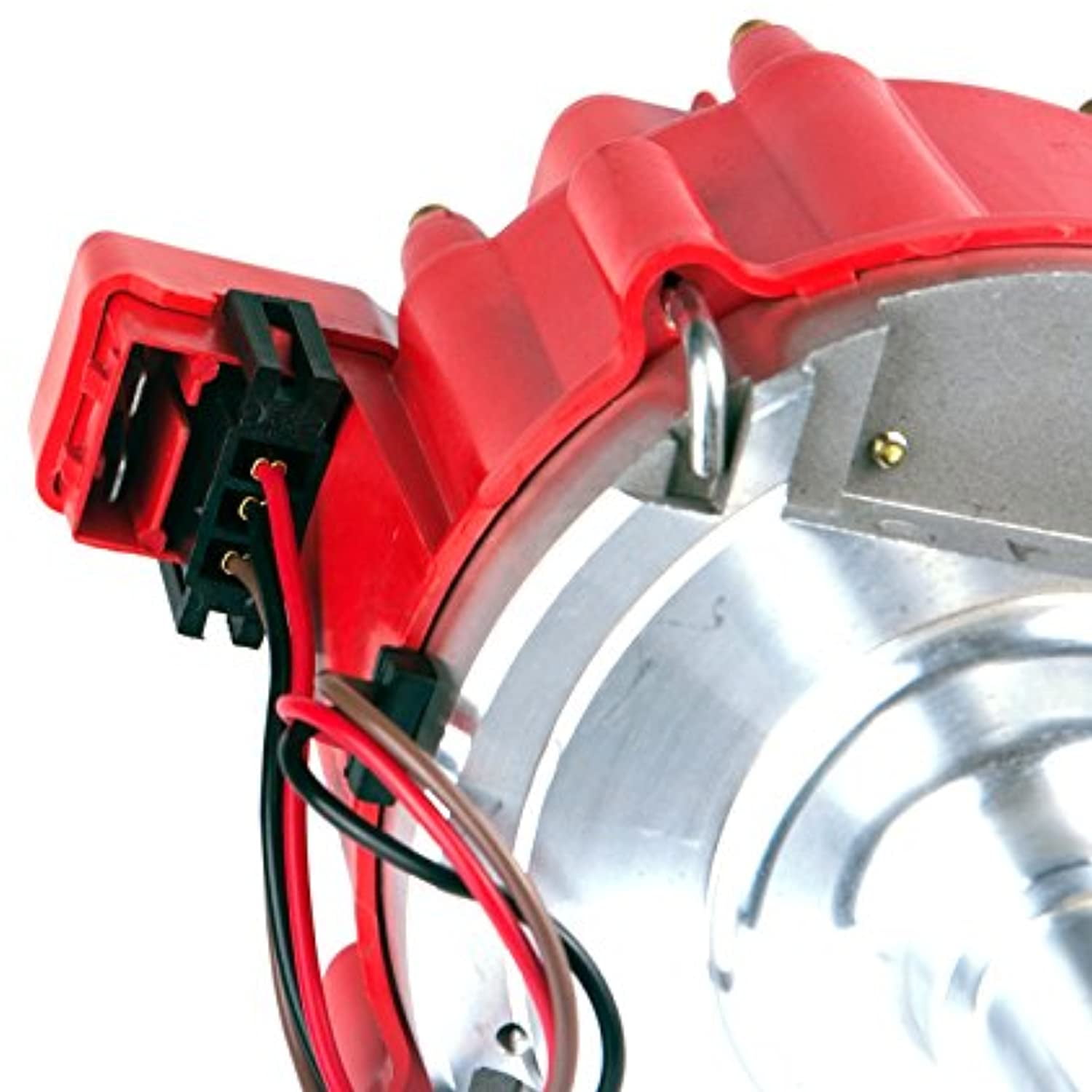 Ignition Distributor W/Cap & Rotor Compatible with Ford 351C 351M 400 429 460 Hei 65,000 Volt Coil KA-1046013 PE332U JM6506BL 351CBLHEI0 Fits select: 1975-1997 FORD F350, 1975-1997 FORD F250