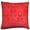 Red, variant on Velvet Embossed Victorian Damask Decorative Throw Pillow/Sham Cushion Cover