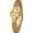 Gold, variant on Elegant Women's Watch Mesh Strap Stainless Steel Analog Waterproof Ladies Dress Wrist Watch Gift for Women