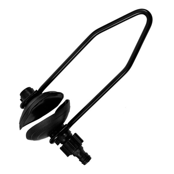 Hytrove Outboard Motor Flusher Black Durable Plastic for Efficient Cleaning
