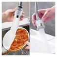 thumbnail image 3 of Kitchen Sink Faucet Sprayer Attachment, Faucet Aerator Adjustable Sprayer Filter Diffuser Water Saving Nozzle Faucet Extender Connector ,Water Saving, 3 of 7