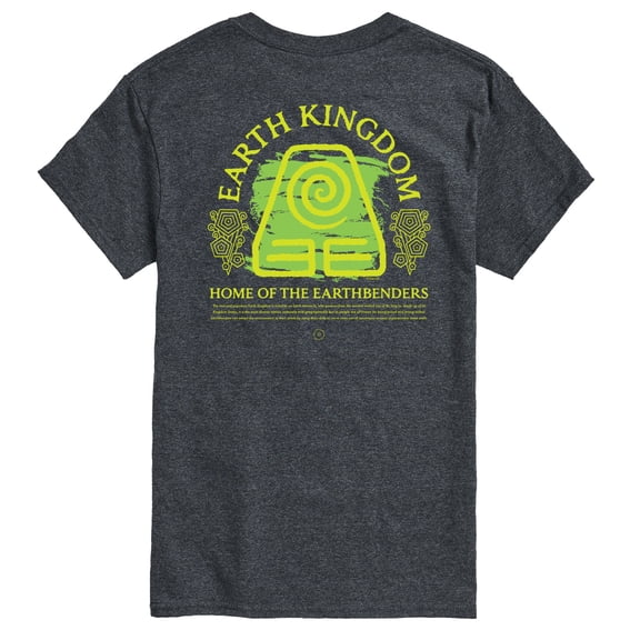 Avatar - The Last Airbender - Earth Kingdom -Men's Short Sleeve Graphic T-Shirt