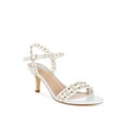 thumbnail image 2 of Nidara Studded Real Leather Kitten Heel Sandals, 2 of 9