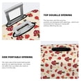 thumbnail image 3 of Haiem Mushrooms and Lady Bugs Pattern Luggage Cover Printed Suitcase Covers for Luggage Elastic Washable Suitcase Protector Fits 18-32 Inch Luggage-Small, 3 of 7