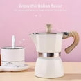 thumbnail image 3 of Maker Pot Mocha Espresso Percolator Pot Home Outdoor Stovetop Cafe Tools, 3 of 5