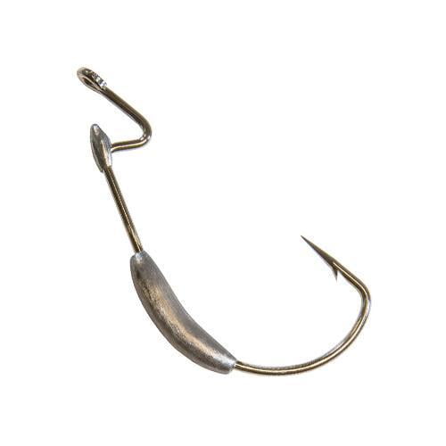 Toasis Fishing Weighted Swimbait Hooks with Twist Lock Assorted Sizes Pack of 5