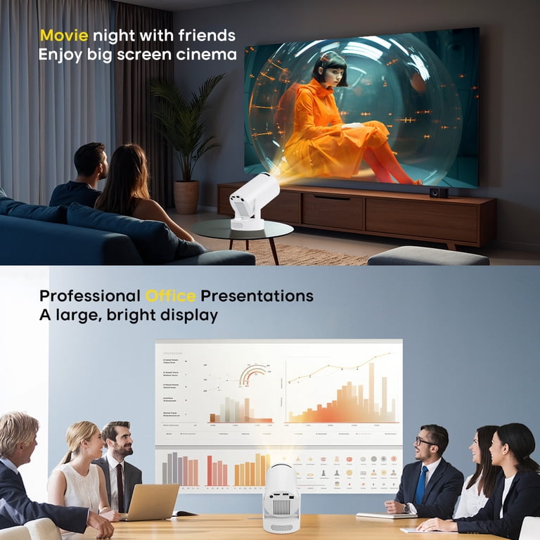 Magcubic HY300Pro+ Mini Projector with 5W Speaker, 8K/4K photo 8