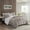 9#Grey+Ivory,Polyester, variant on 86"X86" Plaid Down Alternative Comforter Set - Full/Queen Grey Softspun Microfiber Mini Set