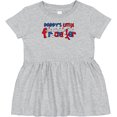 thumbnail image 3 of Inktastic Daddy's Little Firecracker Girls Baby Dress, 3 of 5