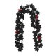 thumbnail image 2 of Uuiauoio Halloween Maple Leaf Garland Artificial Rattan Hanging Decor for Indoor Mantel Party Fireplace Wall Decoration, 2 of 9