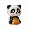 thumbnail image 1 of QTOCIO Solar-Powered Nodding Ornament Light-Sensing Car Dashboard Decor For Good Cute Office Desk Accessory, 1 of 2