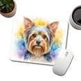 thumbnail image 3 of Yorkshire Terrier Yorkie Dog Watercolor Style Mouse Pad Low Profile Gaming Mat, 3 of 7