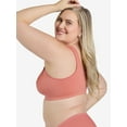 thumbnail image 3 of Leading Lady, The Meryl, Unpadded Wireless Bra, Front Close, Light Support, Comfort, Breathable Cotton Bra (Women's & Women's Plus), 3 of 6