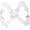 White, variant on Adjustable Drum Strap for Percussion Instruments, Nylon Double Shoulder Sling, 33-57 inch, White