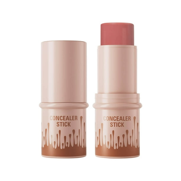 Fiudx Barra Iluminadora, Contorno Facial Radiante, Rubor Cremoso de Fácil Aplicación, Bronceador de Uso Diario, Solución de Maquillaje para Llevar, Apto para Todo Tipo de Piel, Diseño Compacto Ideal
