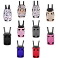 thumbnail image 2 of Mochila transportadora para perros, de malla, de camuflaje, para viajes al aire libre, transpirable, con asa para el hombro, para perros pequeños y gatos, 2 of 5