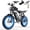 1500W/31MPH/20AH, variant on Moveloop Electric Bike, Peak 1500W 31MPH, 20" Fat Tire Ebike for Adults, 48V 15.6AH Battery Electric Mountain Bicycle, 70 Miles Range, Full Suspension, NFC Unlock, UL 2849