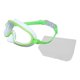 thumbnail image 2 of Gafas de natación para niños, equipo de natación, visión , ligeras y ajustables, gafas de natación, para deportes acuáticos en piscina. Verde, 2 of 8