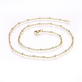 thumbnail image 1 of 304 Stainless Steel Cable Chains Necklaces Golden 18.11 inch(46cm) 2mm, 1 of 2