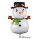 thumbnail image 4 of Decoración de globos navideños 2024 Feliz Navidad Hombre de jengibre Globos de aluminio Caja de regalo de Navidad Juguetes para niños Decoración de año nuevo, 4 of 5