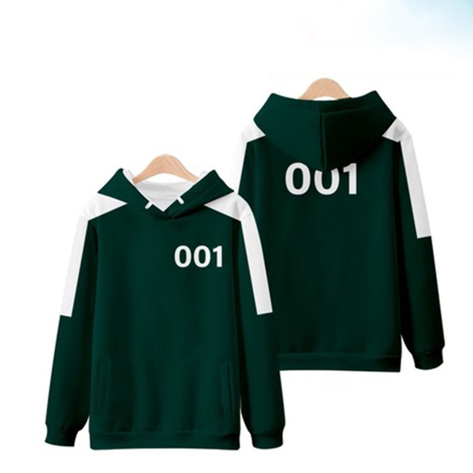 Wolfast South Korea Squid Game Costume Hoodie for Men and Women，Long  Sleeved Cosplay Jacket Costume | Walmart Canada